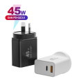 Technology PD 45W Charger Dual Type-C Charger