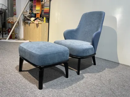 Nordic Style Solid Wood Leisure Chair