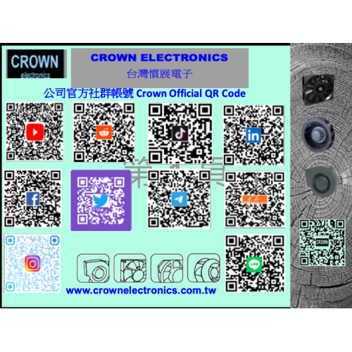 Crown 40x10 Zentrifugalwitterung Industriekühlungslüfter