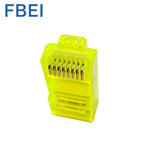 Connettori Rj45 Cat di colore giallo