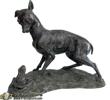 Elegant Metal Fountains With Animal Statue / Animal Statue Fountains