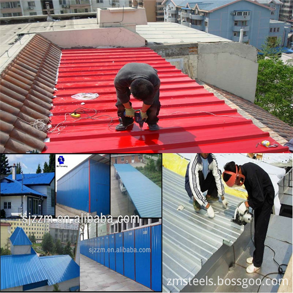 Galvanized Corrugated Metal Sheet for Roofing Panel Sheet