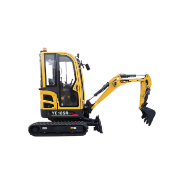 Hot Sale 1.8 Ton Yuchai Diesel Mini Excavator & Towable Backhoe Loader