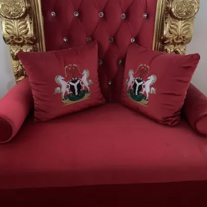 Gold Luxury Emperor Throne Chairs for Villa