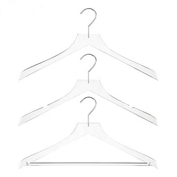 Clear Acrylic Cloth Hangers - Choice Fun Wholesale Household Products