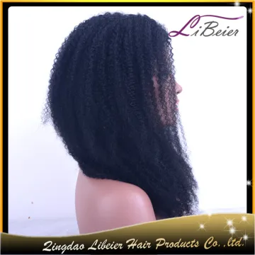 Grade 9A Full Lace Human Hair Wigs Kinky Curly Virgin Hair Lace Front wigs