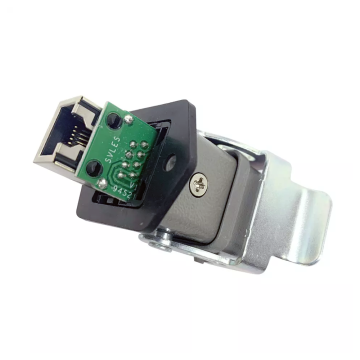 RJ45 Connector with Heavy Duty Housing Metal Base