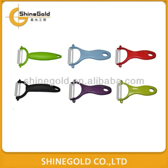 Ceramic blade patato peeler