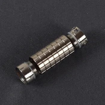 Titanium Pill Case: Custom Round Medication Box & Key Chain - TC4 Titanium