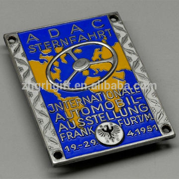 metal custom enamel oem car emblem