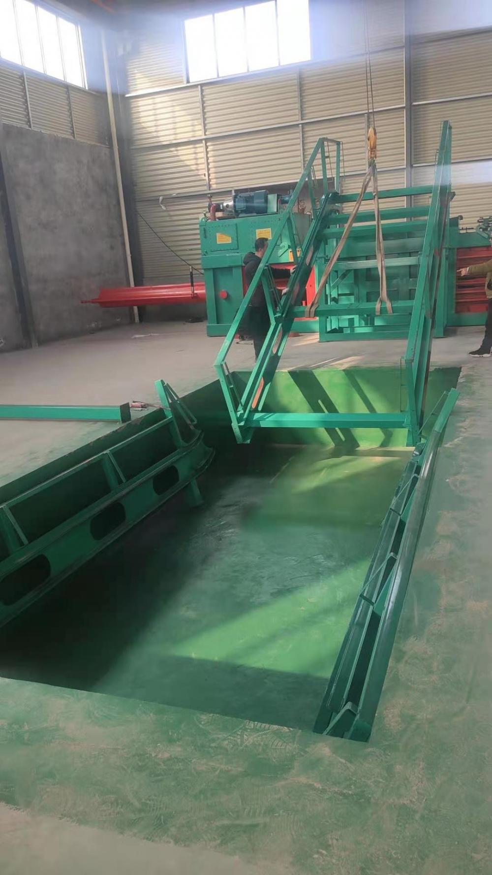 Horizontal Hydraulic Baler For Straw Paper Cardboard Plastic