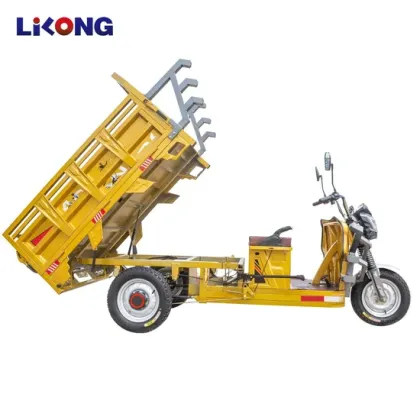 EEC Certified Electric Tricycle for Cargo Delivery - Factory Sales Big Wheel Tricycle