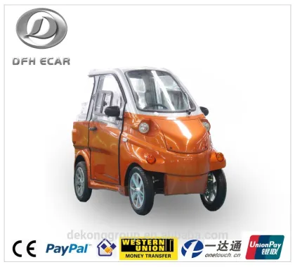 Factory price 2 seat 4 wheel mini car