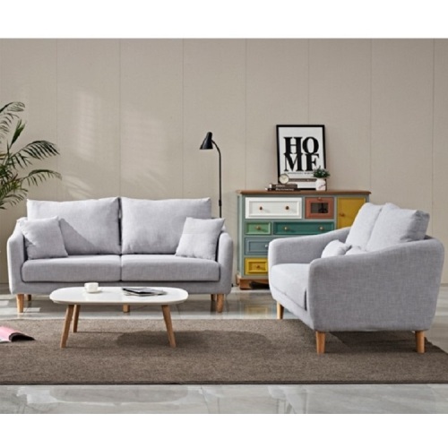 Wohnzimmersofa aus Stoff mit modernem Design