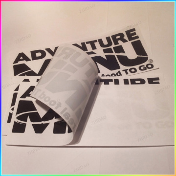 custom design mirror roll self adhesive pvc sticker