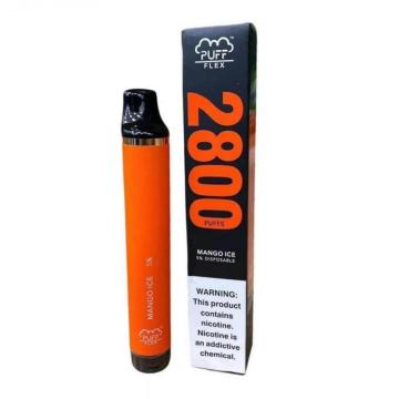 Espagne Vape Disposable Vape 2800 Puffs