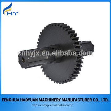 High Quality High Hardness Large Steel Spur Gear Shaft for transmission