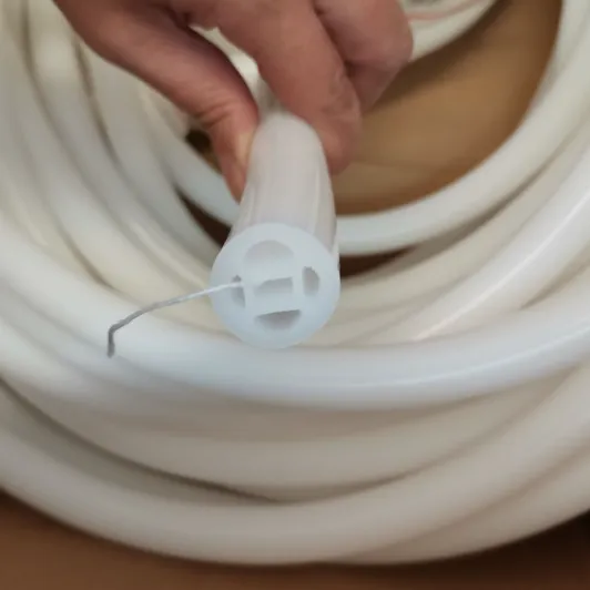 Outdoor Diffuser LED Profile Round Silicone Flexible Tube LED Neon Strip Light