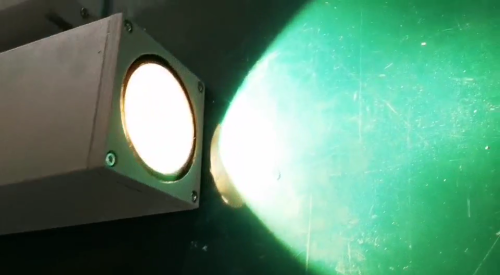 Aluminiowe podwójne głowice Lampa ścienna LED na zewnątrz