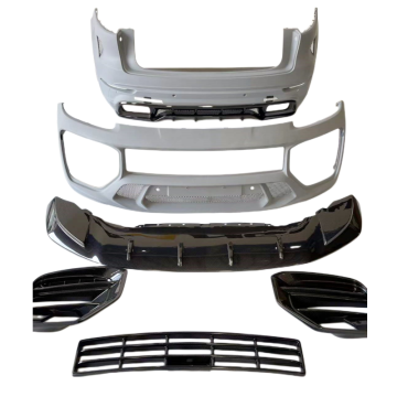 Custom Body Kits: Dry Carbon Fiber MTR Style Front Bumper, Rear Bumper, and Hood for Porsche Cayenne 9Y0/9YA Models