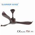 Brown color high quality ceiling fan without light