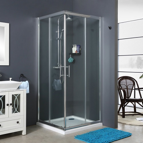 Cheap Corner Bathroom Shower Enclosure Room SlidingDoor