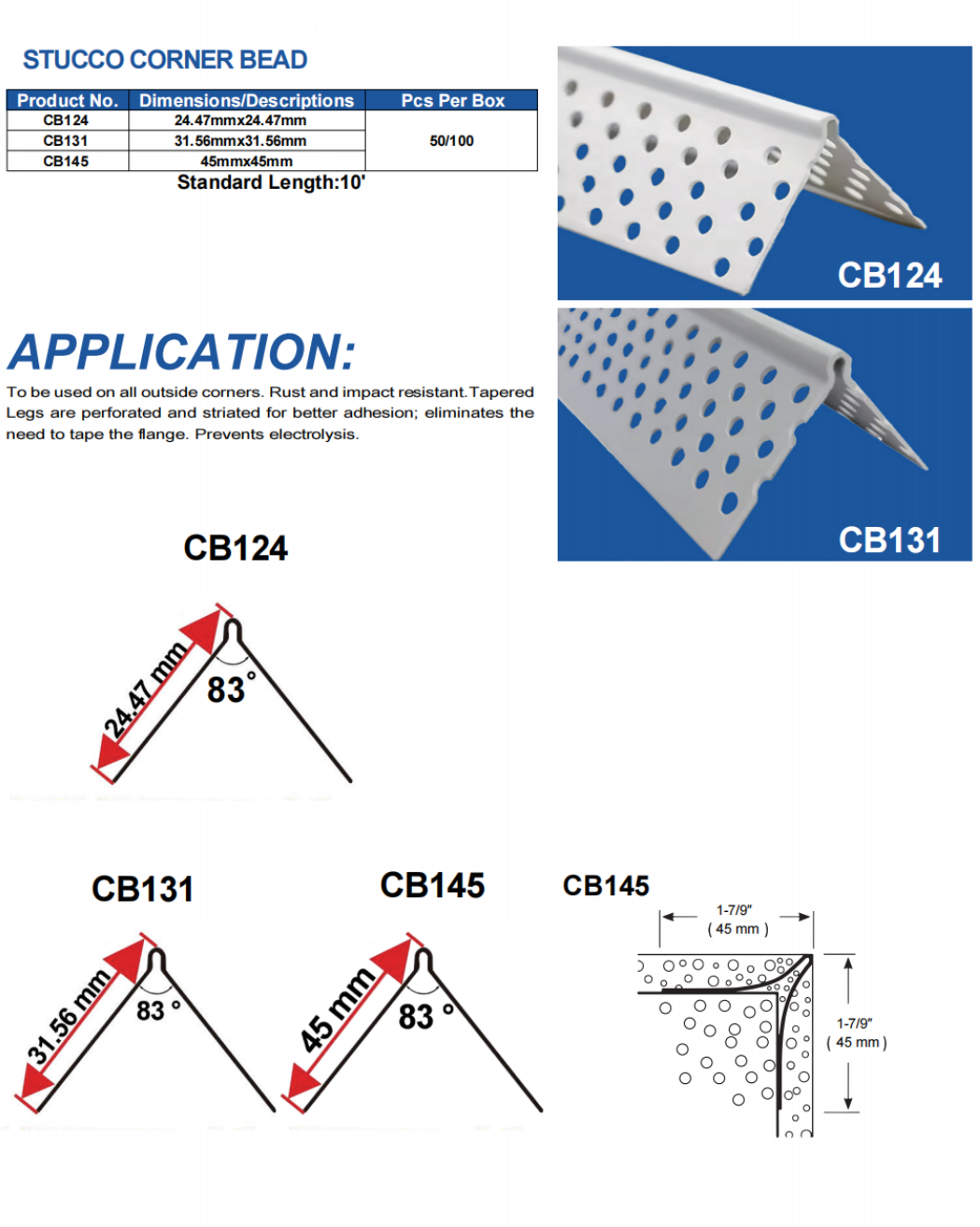 Function of stucco corner guard