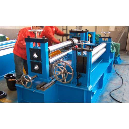 aluminum coil slitting machine with straightening cutting