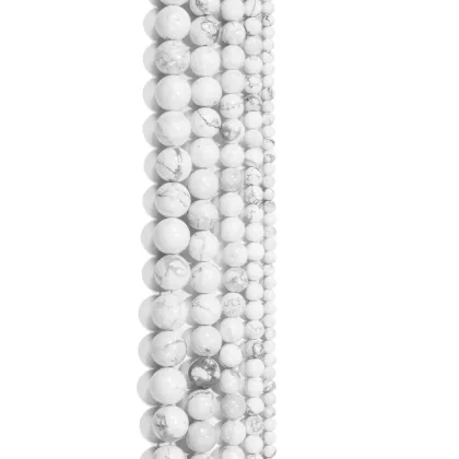 Natural White Turquoise Jewelry White Turquoise Loose Beads