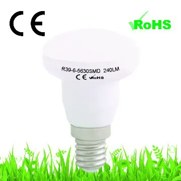 replacement 25w reflector bulbs r39 6SMD led spotlight r39 e27 260lm