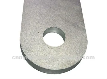 laser cutting with 10cm stainless steel