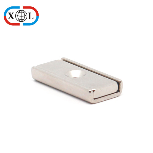 High Quality Neodymium Pot Magnet with Two Hole