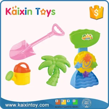 10272765 4PCS PP Material Waterwheel Design Plastic Summer Toys For Beach