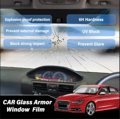 Car Windshield Armor PET Safety Window Protection Film