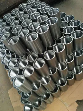 threading casing and tubing coupling