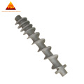 Stainless steel investment casting meat grinder feed screw