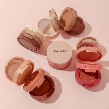 Custom Logo High Pigment Bronzer Makeup Palette with Shimmer Matte Eyeshadow, Blush, Cheek and Lip Tint, Highlighter