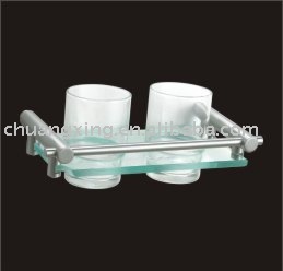 Double tumbler holder