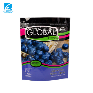 Recycled Plastic Stand-Up Pouch for Dried Blueberry