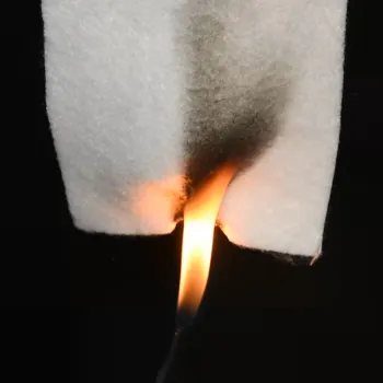 Aramid 1313 non-woven fabric, wear-resistant, acid/alkali resistant, and fireproof