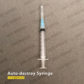 Саморазрушающийся безопасный шприц для вакцинации