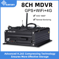 1080p 4/8 CH Mobile DVR Fleet Monitoring Sistema