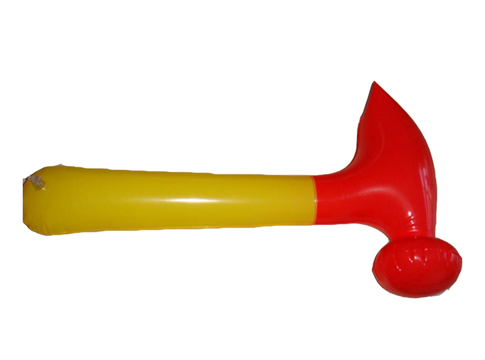 Promotional toys for kids inflatable hammer pvc