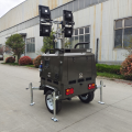 New Product Light Tower And Generator Set 9 High Mast Hydraulic Lighting Tower Factory