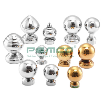 Stainless Steel Handrail Post Balls and Fittings: 304 & 316 Railing Accessories