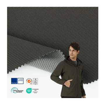 Small Softshell Polartec Fleece Jacket with TPU Lamination and Printed Patterns