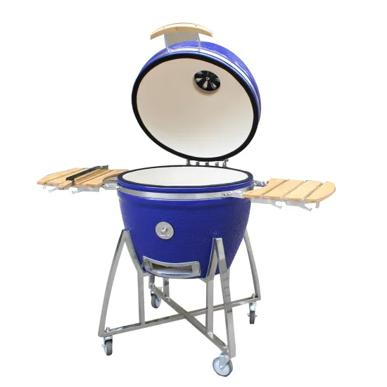 27 Inch Portable Kamado Ceramic BBQ Grill for Outdoor Kitchens