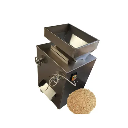 Simple Use Peanut Kernel Slivering Machine | Almond Strip & Roasted Nut Cutting Machine