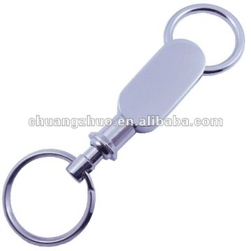 Fashion Metal Detachable Keyring