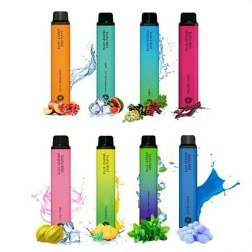 Vente à chaud Elux Legend 3500 Puffs Disposable Vape